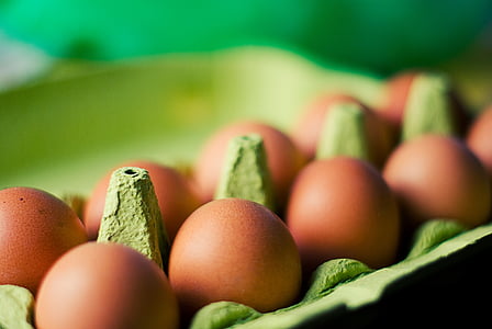 shallow focus photography of brown eggs thumbnail