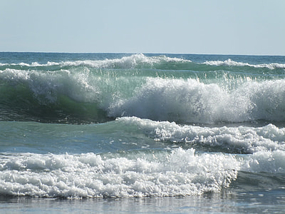 sea waves during daytime thumbnail
