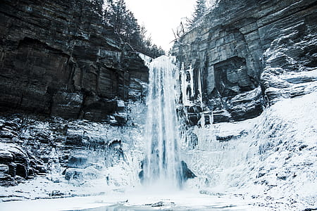 photography of waterfalls thumbnail