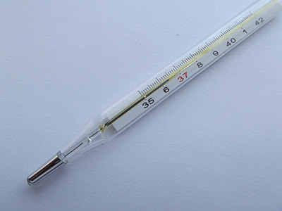 white mercury thermometer thumbnail