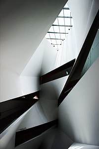 architecture, modern, staircase, indoors thumbnail