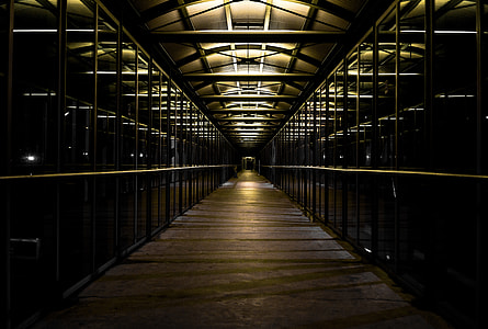 first person perspective photography of hallway thumbnail
