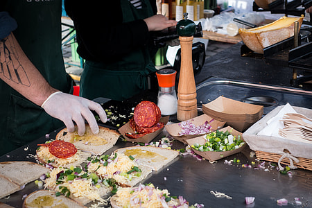 Making salami sandwiches thumbnail