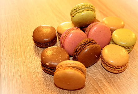 Heap of French Macaroons - Sweets and Cookies thumbnail