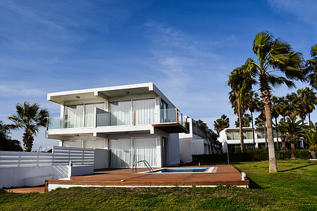 white concrete house thumbnail