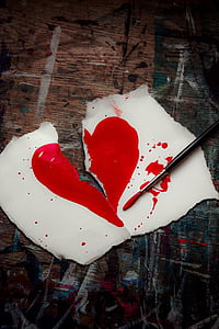 teared heart drawing thumbnail