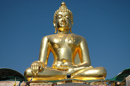 Buddha statue photo during daytime thumbnail