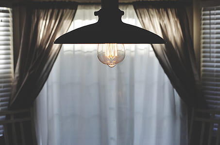 low light photography of pendant lamp thumbnail