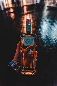 person holding Marline Spike whiskey bottle thumbnail