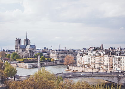 photo of city near body of water during daytime thumbnail