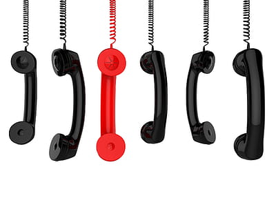 Call Us Phone Represents Talking Debate And Conversation thumbnail