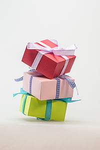 piled-up assorted-color gift box thumbnail
