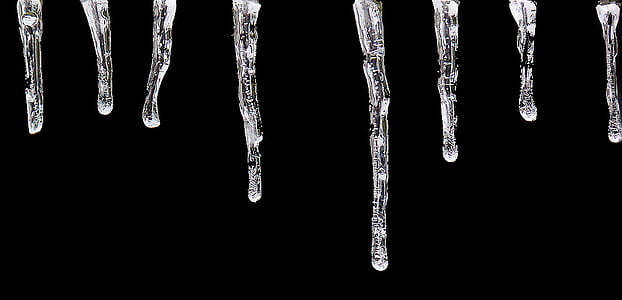 icicle, ice, cold, winter, frozen, icy thumbnail