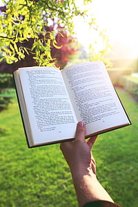 person holding book thumbnail