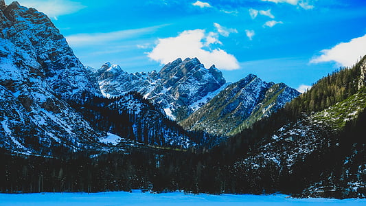 landscape photography of mountains thumbnail