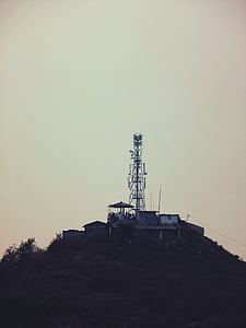 stainless steel tower on mountain thumbnail