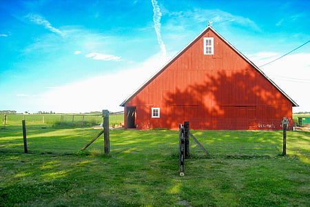 barnhouse on green grass thumbnail