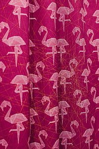 Pink Flamingo Fabric thumbnail