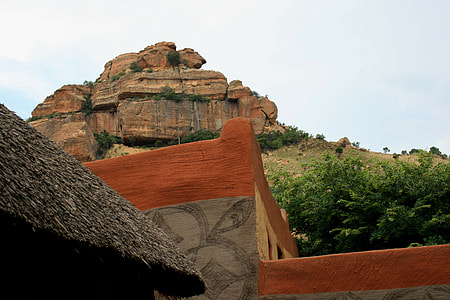 Basotho Village, Corner Of Building thumbnail