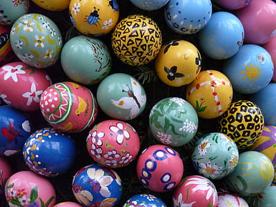 assorted-color Easter egg lot thumbnail