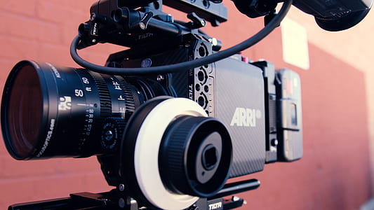 black Arri video camera thumbnail