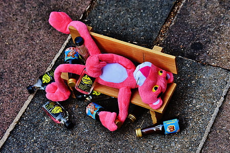 Pink Panther plush toy thumbnail