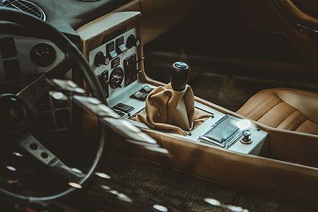 selective photo of gear shift lever thumbnail