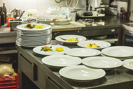 dish serve in white plates thumbnail