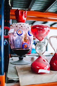 Venini glass factory and museum on the islands of Murano, Italy thumbnail