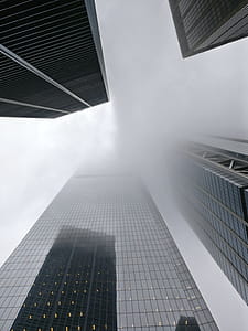 Worm's Eye View Photography Of Buildings thumbnail
