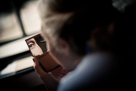 Woman Holding Make-up thumbnail