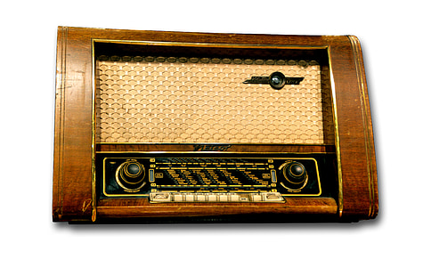 brown console radio thumbnail