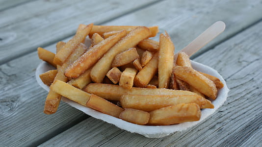 white platter french fries thumbnail