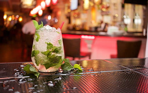 clear drinking glass with white liquid thumbnail
