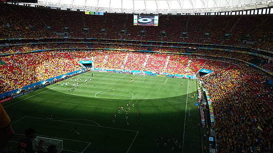 soccer field stadium during daytime thumbnail