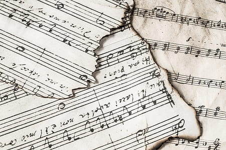 burnt music sheets thumbnail