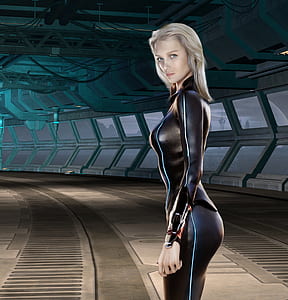 female game character 3D wallpaper thumbnail