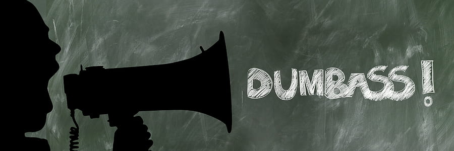 Dumbass! clip-art thumbnail