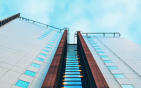 low angle photography of high rise building thumbnail