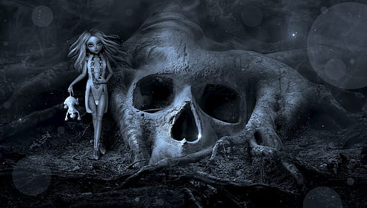 gray skull thumbnail