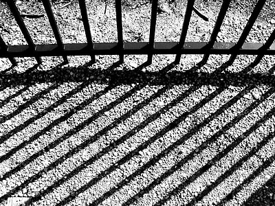 gate, architecture, antique, shadow, iron, ground thumbnail