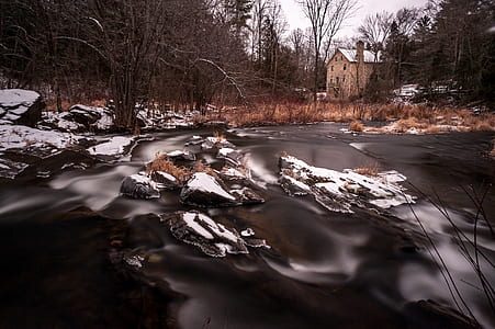 long exposure photography of body of water thumbnail