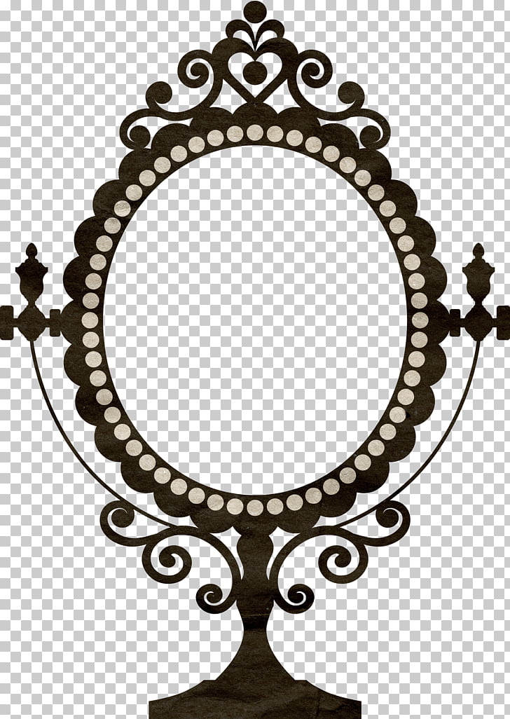 Wall Decal Vintage Clothing Mirror Frame Decorative Arts Mirror