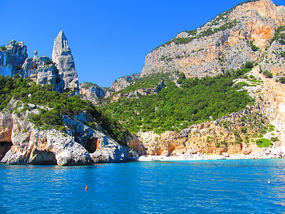 cliff beside rippling body of sea at daytime thumbnail