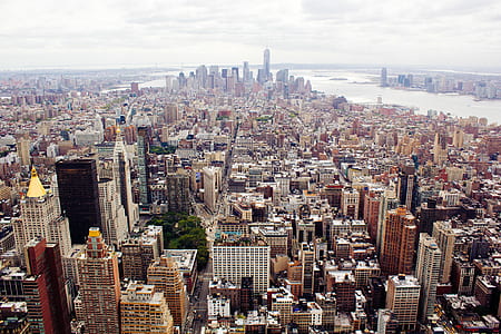 high-angle photo of New York thumbnail