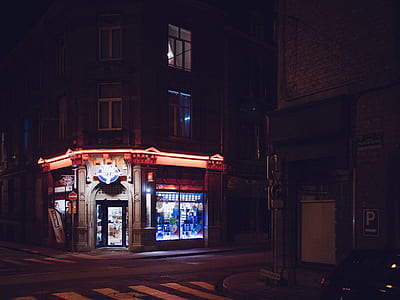 turned on store neon signage thumbnail