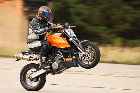 person rides on motorcycle thumbnail