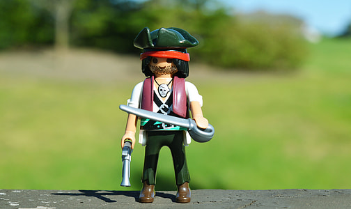 LEGO Pirate mini figure thumbnail