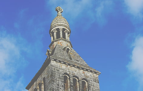gray concrete church under blue sky thumbnail