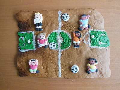 baked soccer game field cookie thumbnail